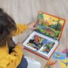 Livro Magnético misture e combine - dinossauros