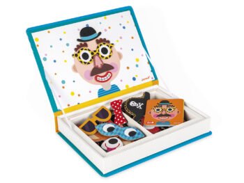 LIVRO MAGNETICO CRAZY FACES PERSONAGENS