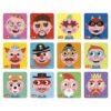 LIVRO MAGNETICO CRAZY FACES PERSONAGENS