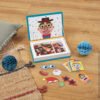 LIVRO MAGNETICO CRAZY FACES PERSONAGENS