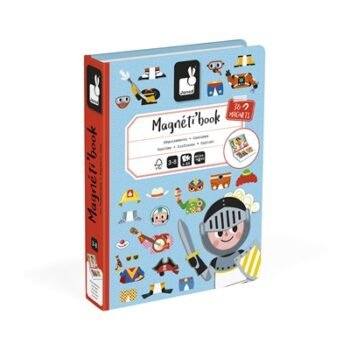 LIVRO MAGNETICO FESTA A FANTASIA 44 PECAS