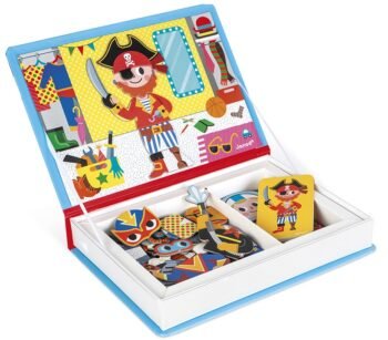 LIVRO MAGNETICO FESTA A FANTASIA 44 PECAS
